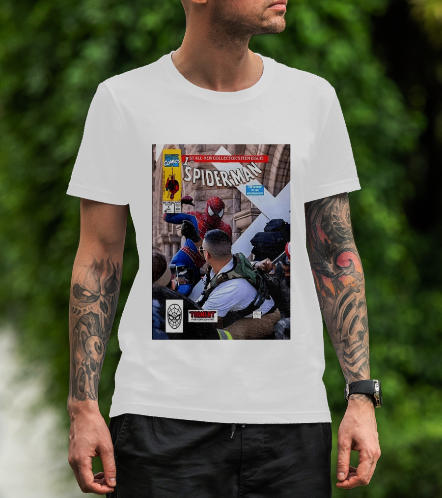 Marvel Comics Spider Man 1st All New Collector's Item Issue Torment Part One Minneapolis T-Shirt