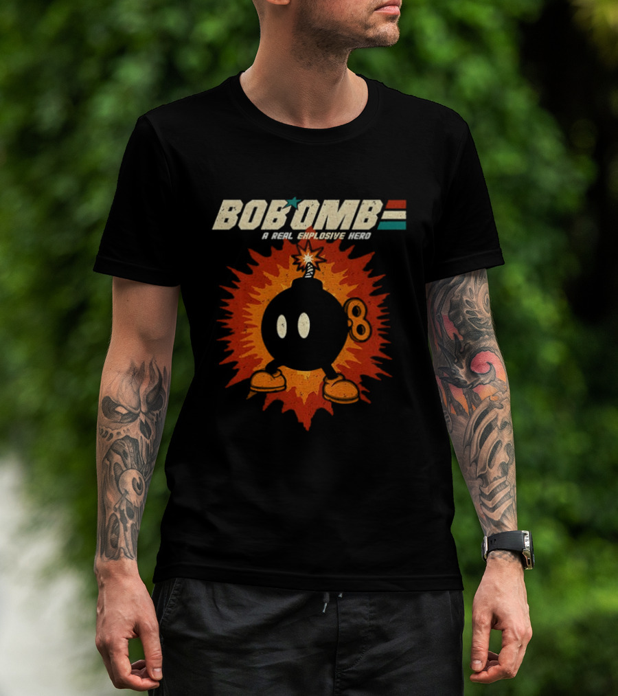 Bob Omb A Real Explosive Hero T-Shirt