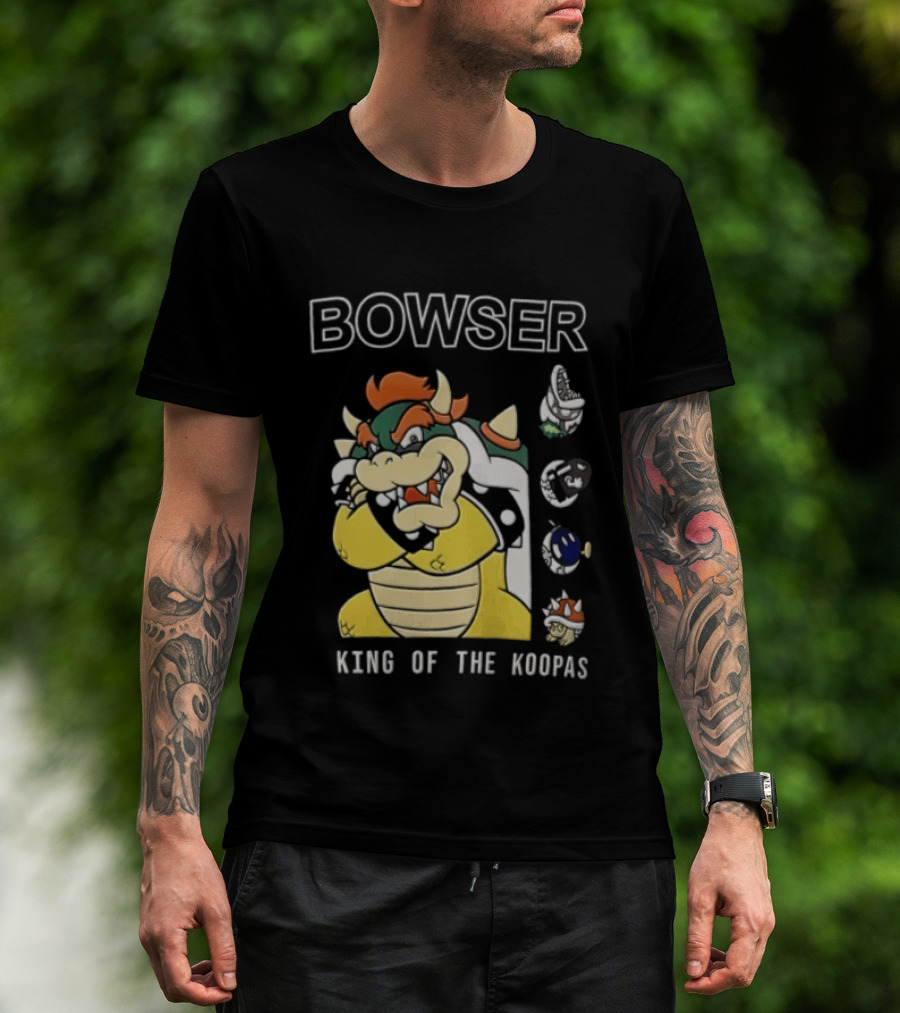 Bowser King Of The Koopas Super Mario T-Shirt
