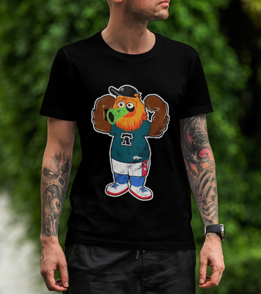 Philadelphia Flyers Gritty Liberty Bell Basketball T-Shirt