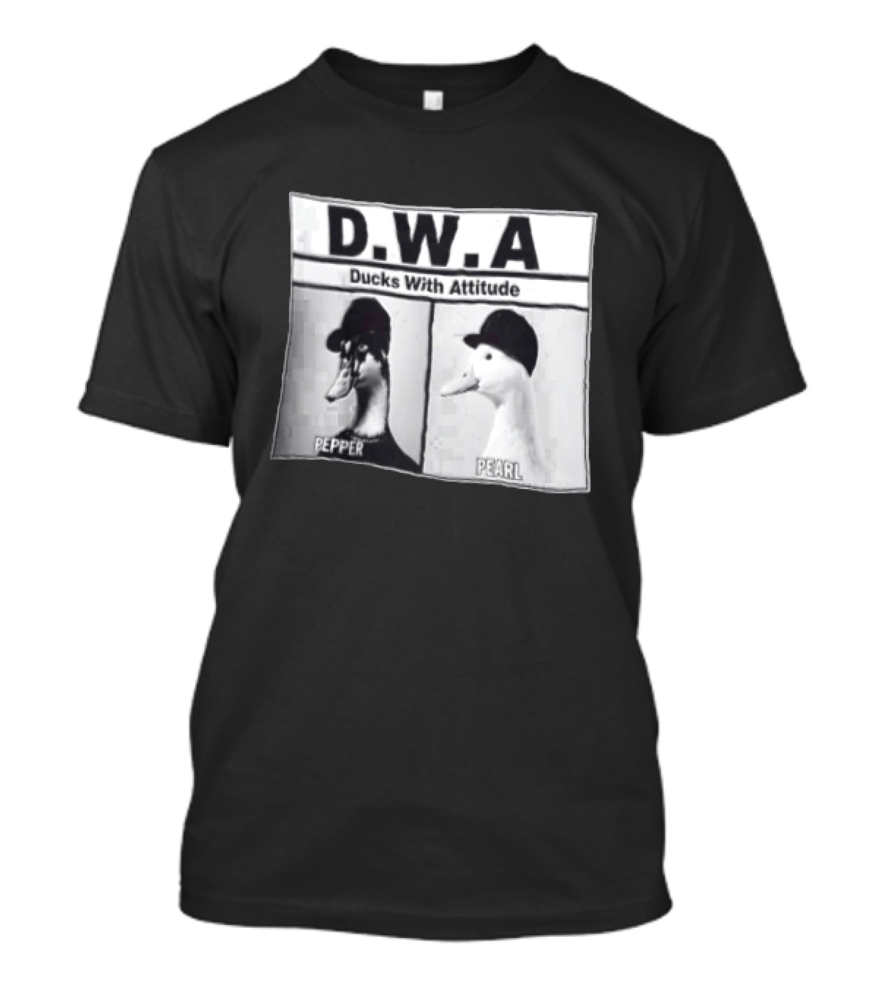D.W.A Ducks With Attitude Pepper Pearl T-Shirt
