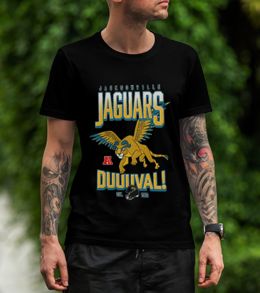 Jacksonville Jaguars Disney Pixar Alebrije Jacksonville Jaguars Duuuvall T-Shirt