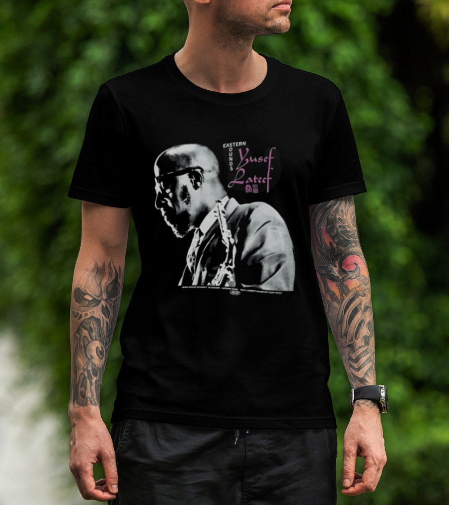 Eastern Sounds Yusef Lateef Portrait Peace Harmony Serenity T-Shirt