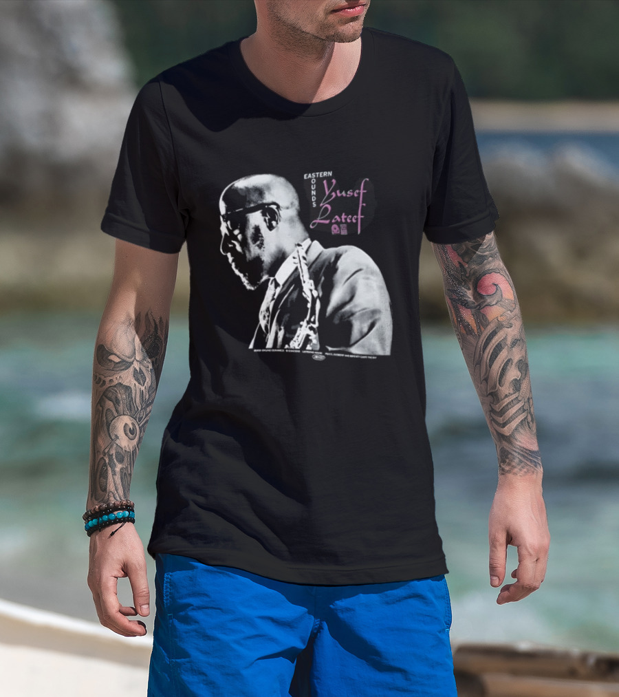 Eastern Sounds Yusef Lateef Portrait Peace Harmony Serenity T-Shirt