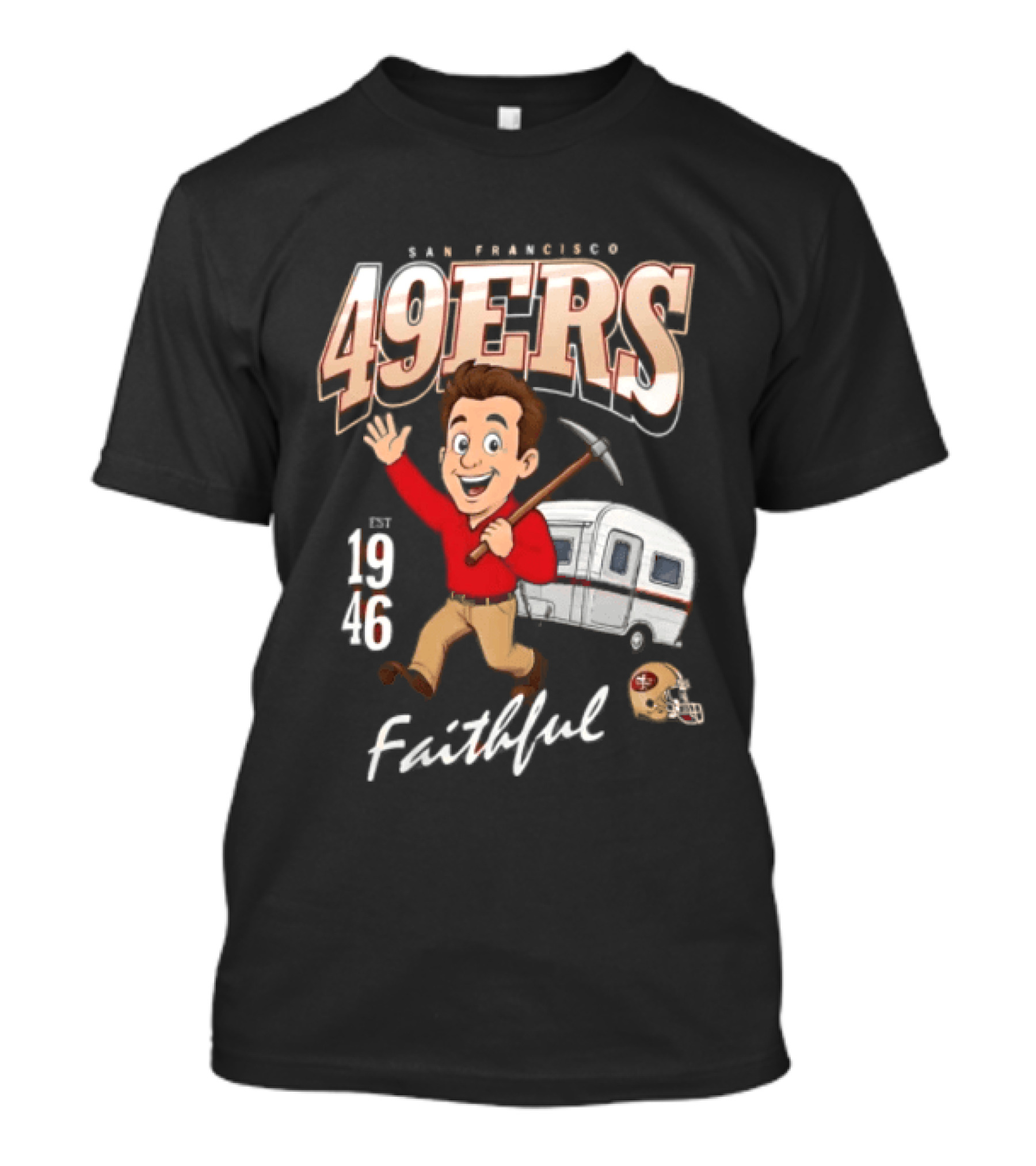 49ers Faithful San Francisco Jed York 1946 T-Shirt