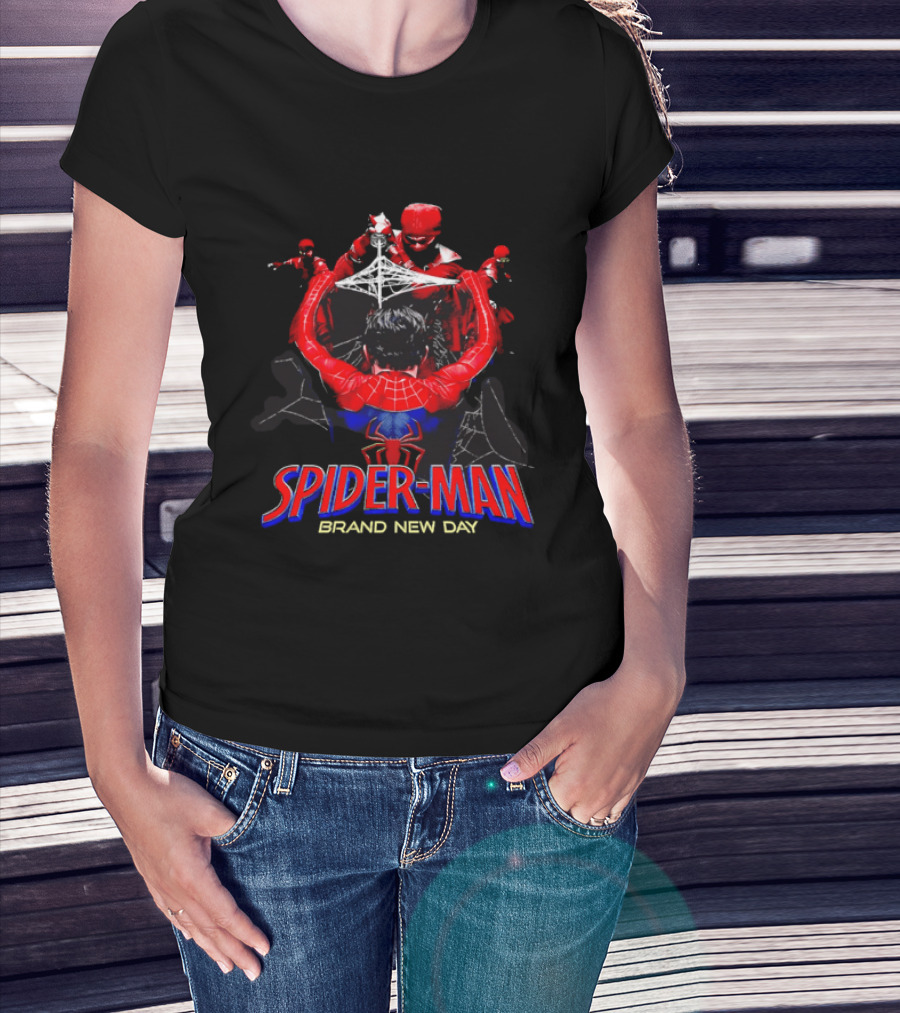 Spider Man Brand New Day Dynamic Heroic Encounter T-Shirt