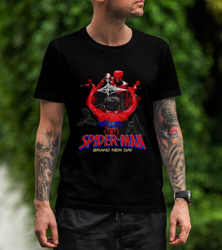 Spider Man Brand New Day Dynamic Heroic Encounter T-Shirt