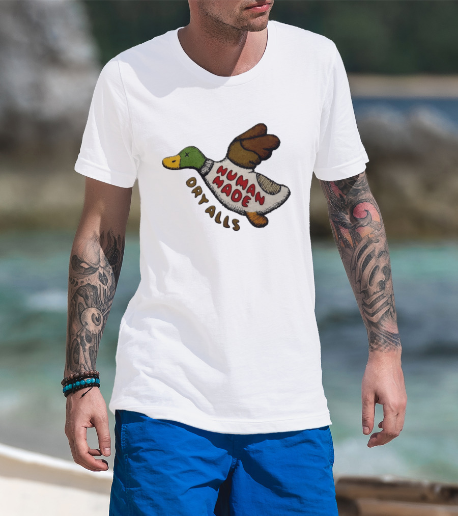 Ducks Human Made Dry Alls Flying Mallard T-Shirt