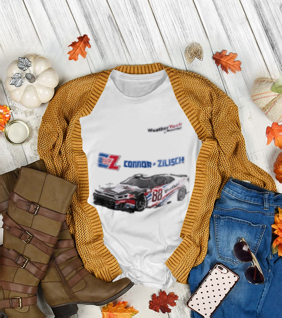 WeatherTech Racing Connor Zilisch 88 Race Car T-Shirt