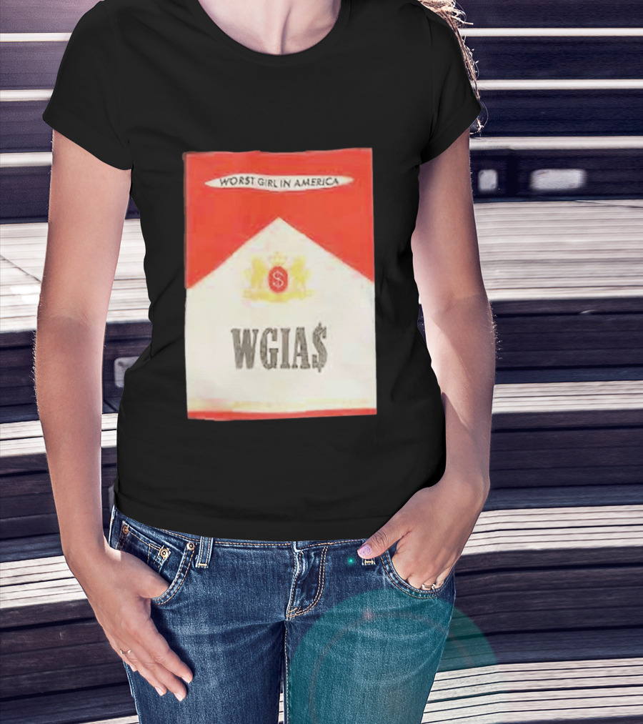 Slayyyter 2026 WGIA Tour Marlboro Parody Worst Girl In America T-Shirt