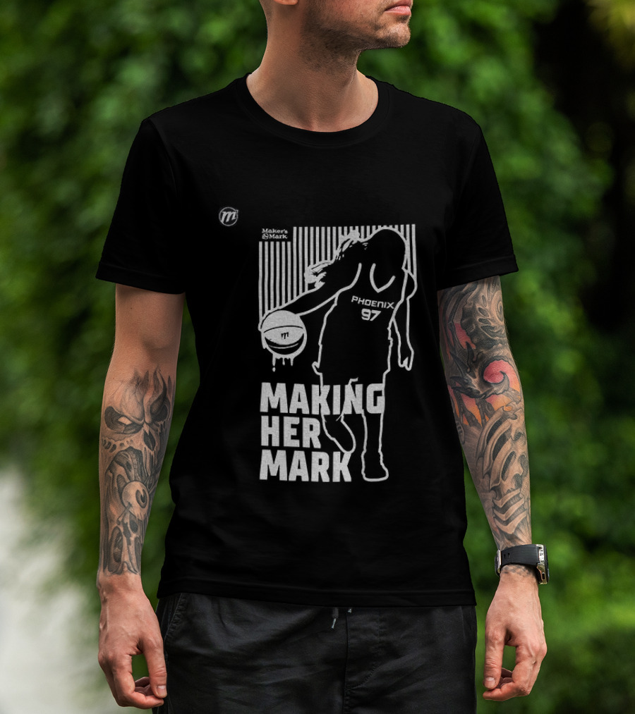 Phoenix Mercury Making Her Mark Empowering Women's Basketball T-Shirt