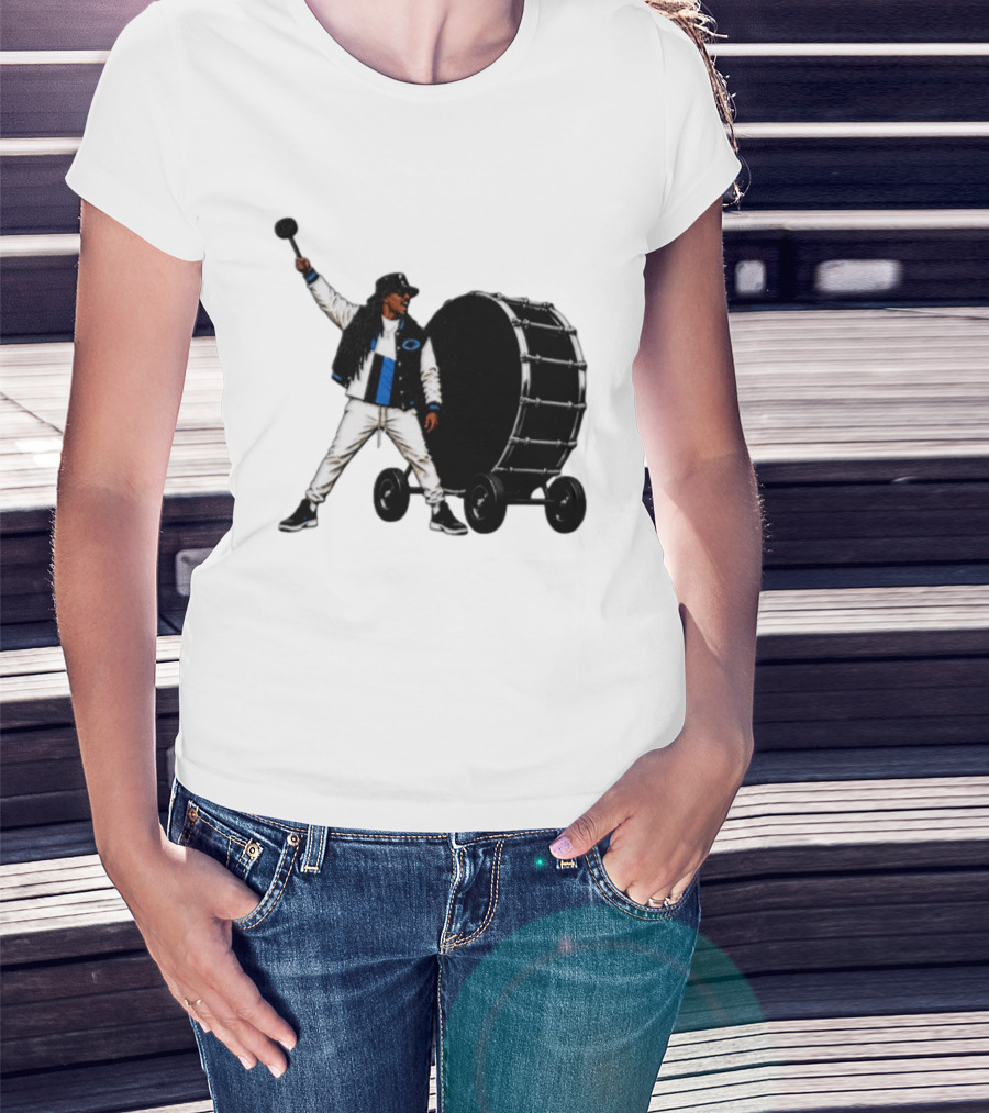 Carolina Panthers For The Culture Drummer Marching Band Fan Gear T-Shirt