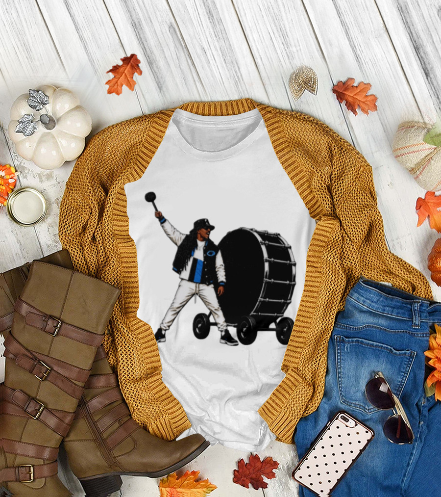Carolina Panthers For The Culture Drummer Marching Band Fan Gear T-Shirt