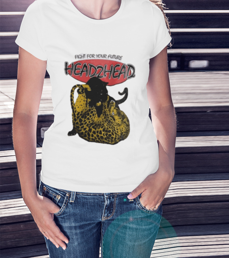 Fight For Your Future Head2Head Panther And Leopard T-Shirt