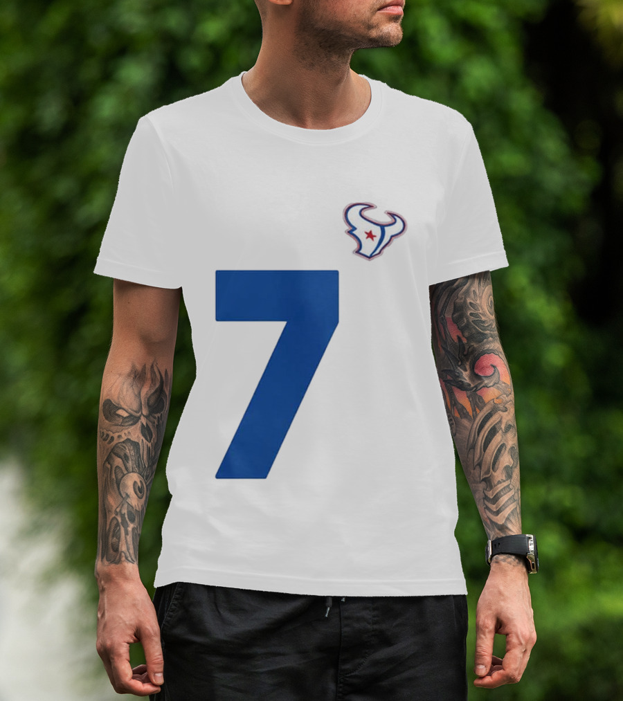 Houston Texans 2026 Rivalries Football 7 T-Shirt