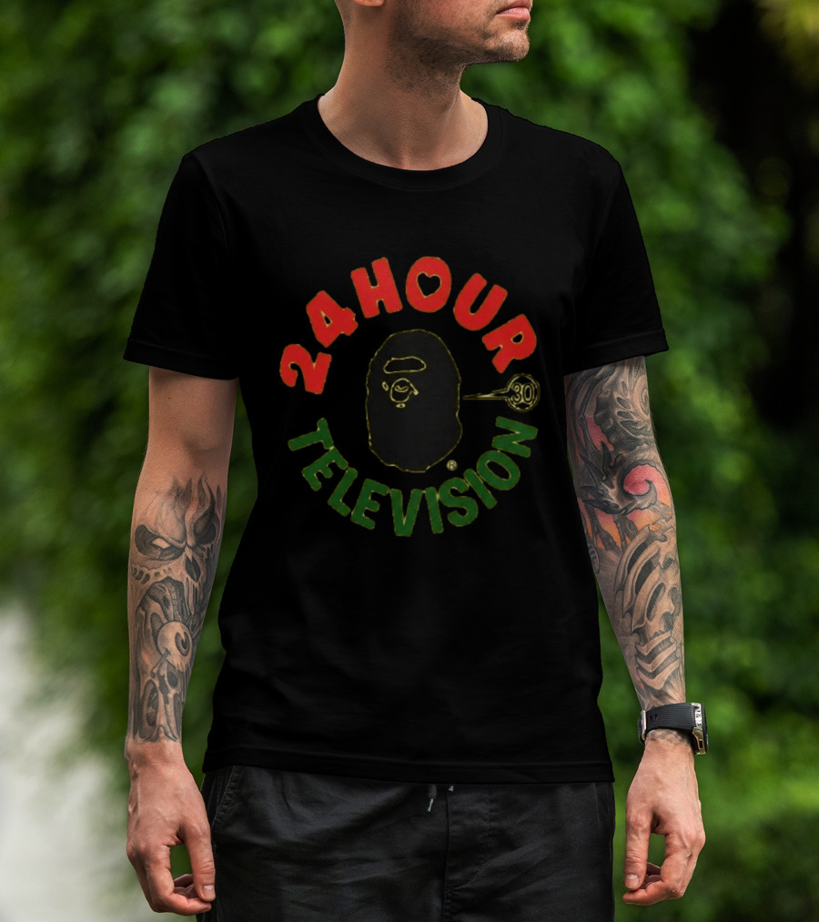Bloody Osiris 2007 24 Hour Television BAPE A Bathing Ape 30th Anniversary T-Shirt