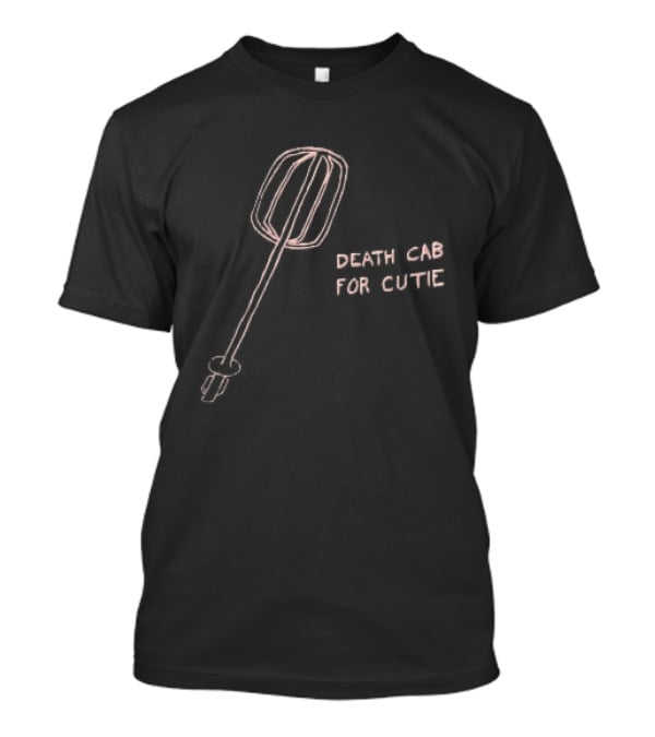 Death Cab For Cutie Pink Hand Drawn Electric Mixer Attachment T-Shirt
