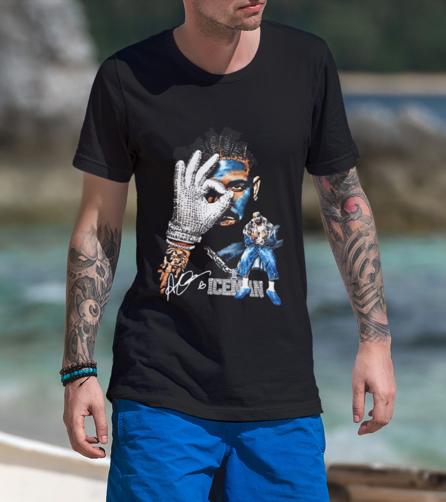 Drake Ice Man Brodie Signature Bling T-Shirt