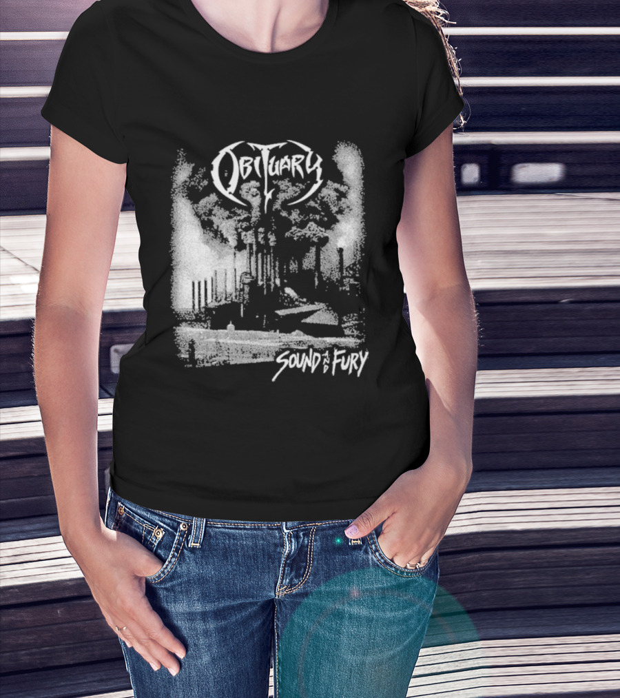 Obituary Sound And Fury 2026 World Demise T-Shirt