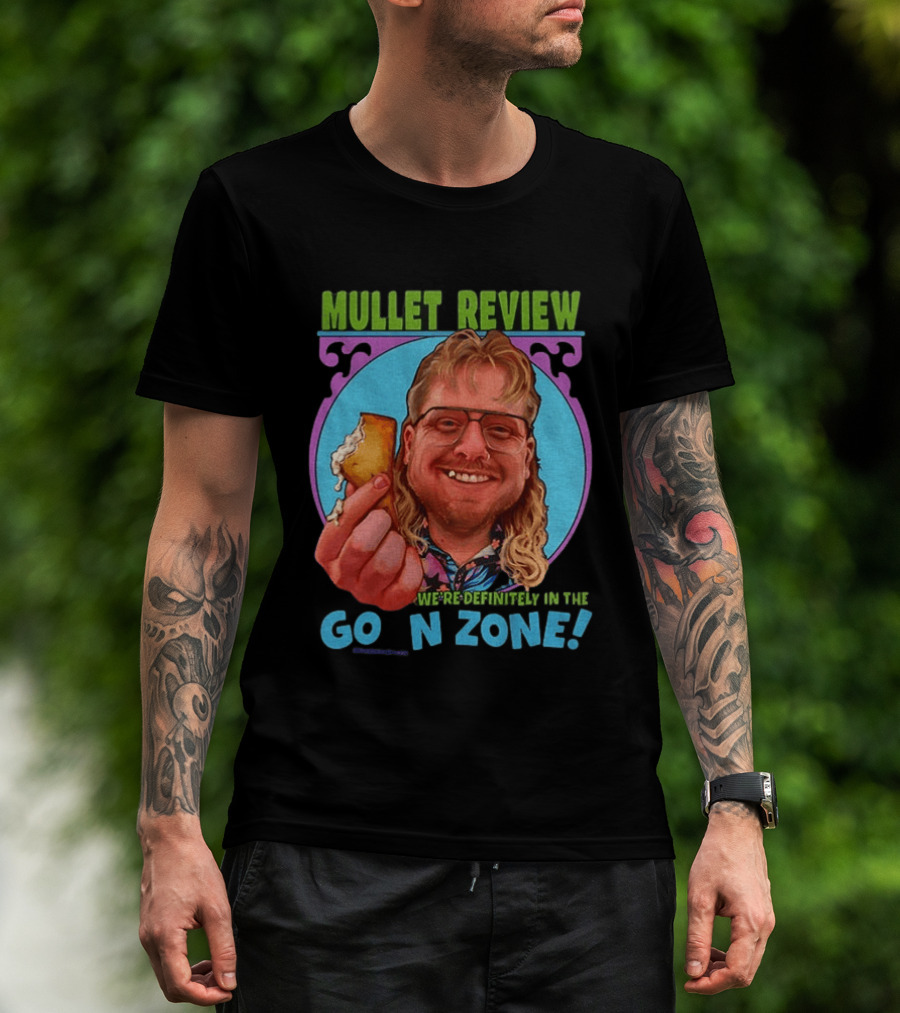 Mullet Review Australian Wine Connoisseur We're Definitely In The Goon Zone T-Shirt
