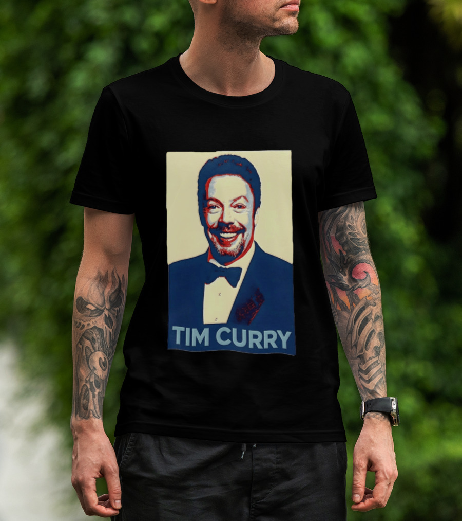 Tim Curry Iconic Obama Hope T-Shirt