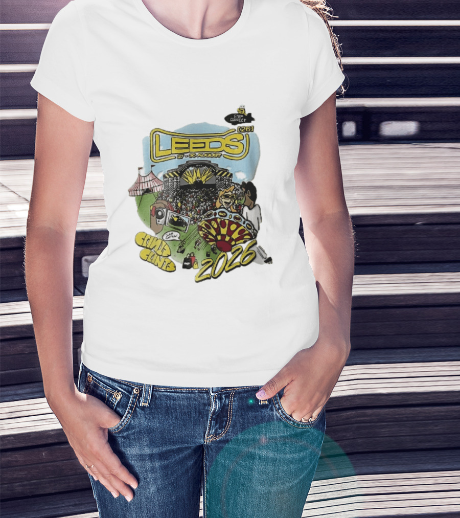 Leeds Step Correct 27 30 August 2026 Music Festival Fairground Clints Cantz T-Shirt