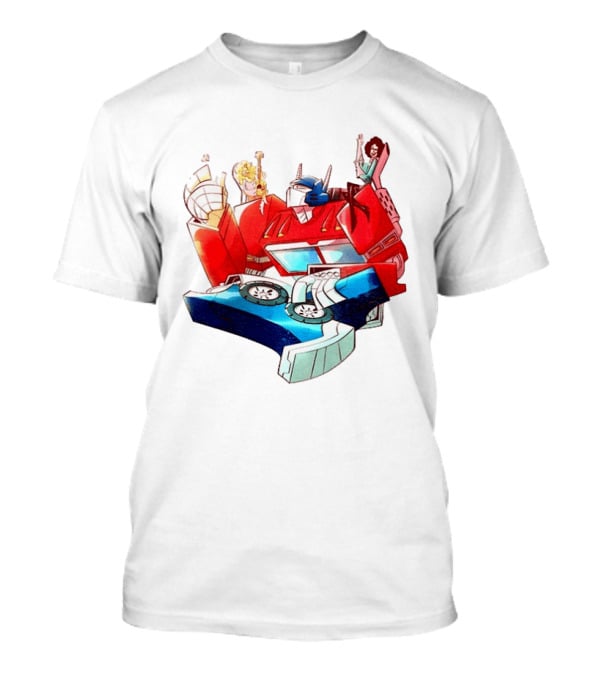 Dolly Parton Tim Curry Peter Cullen Optimus Prime T-Shirt