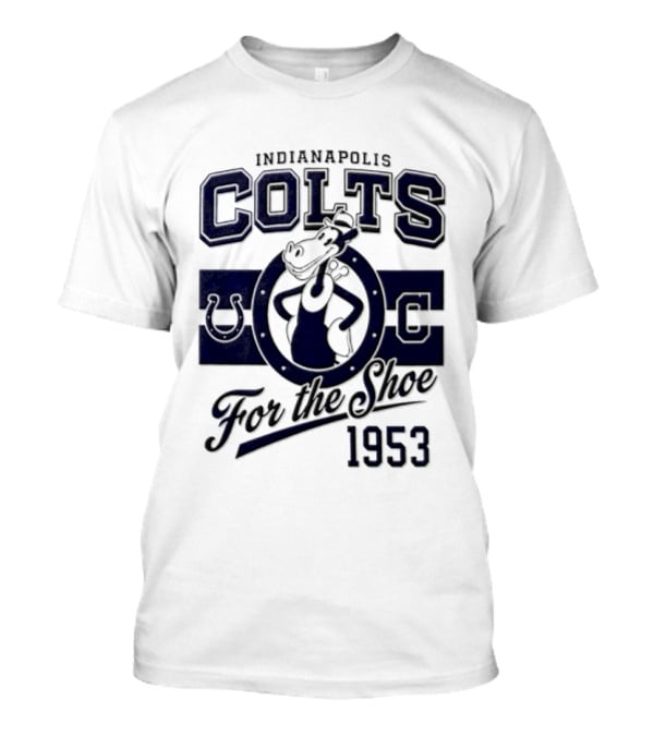 Indianapolis Colts Goofy 1953 For The Shoe T-Shirt