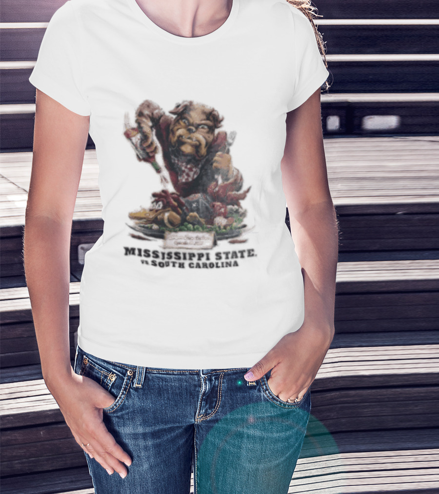 Williams Price Stadium September 19 2026 Mississippi State Vs South Carolina Bulldog T-Shirt