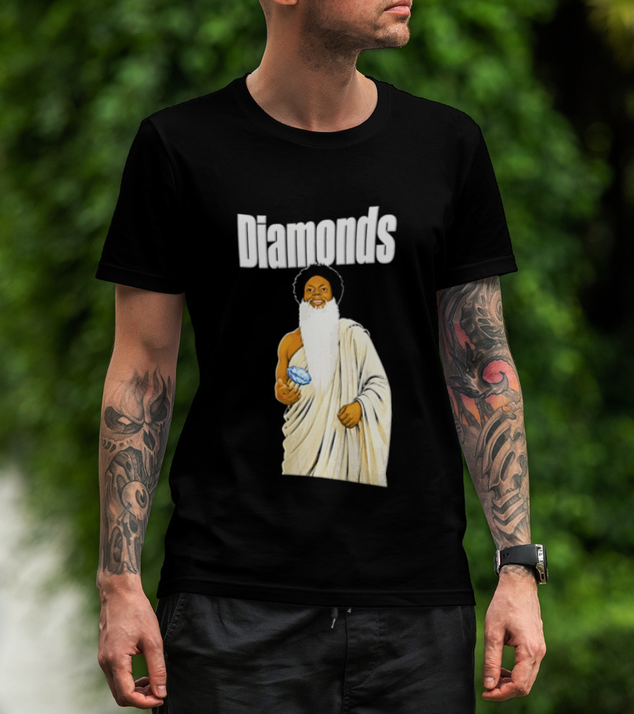 Diamonds Randy Moss Minnesota Vikings Iconic Sports Legend T-Shirt