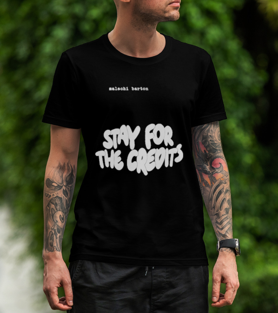 Stay For The Credits Malachi Barton Bubble SFTC T-Shirt