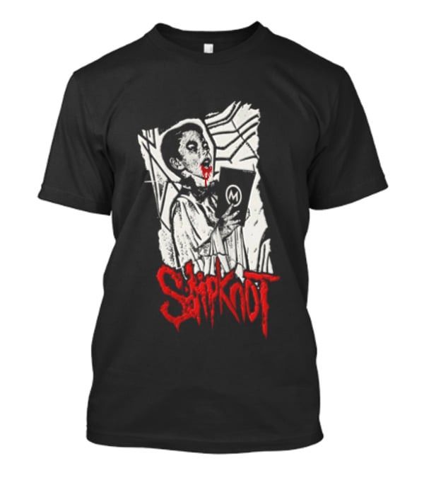 Slipknot Bloody Vampire Choir Horror Holding M Book T-Shirt