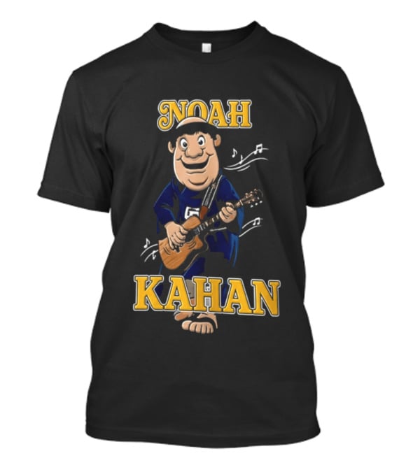 Noah Kahan Cartoon Character Playing Guitar Padres Petco Park 2026 T-Shirt