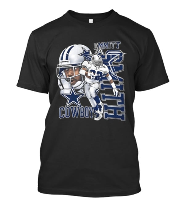 Cowboys Emmitt Smith 22 Iconic Football Legend T-Shirt