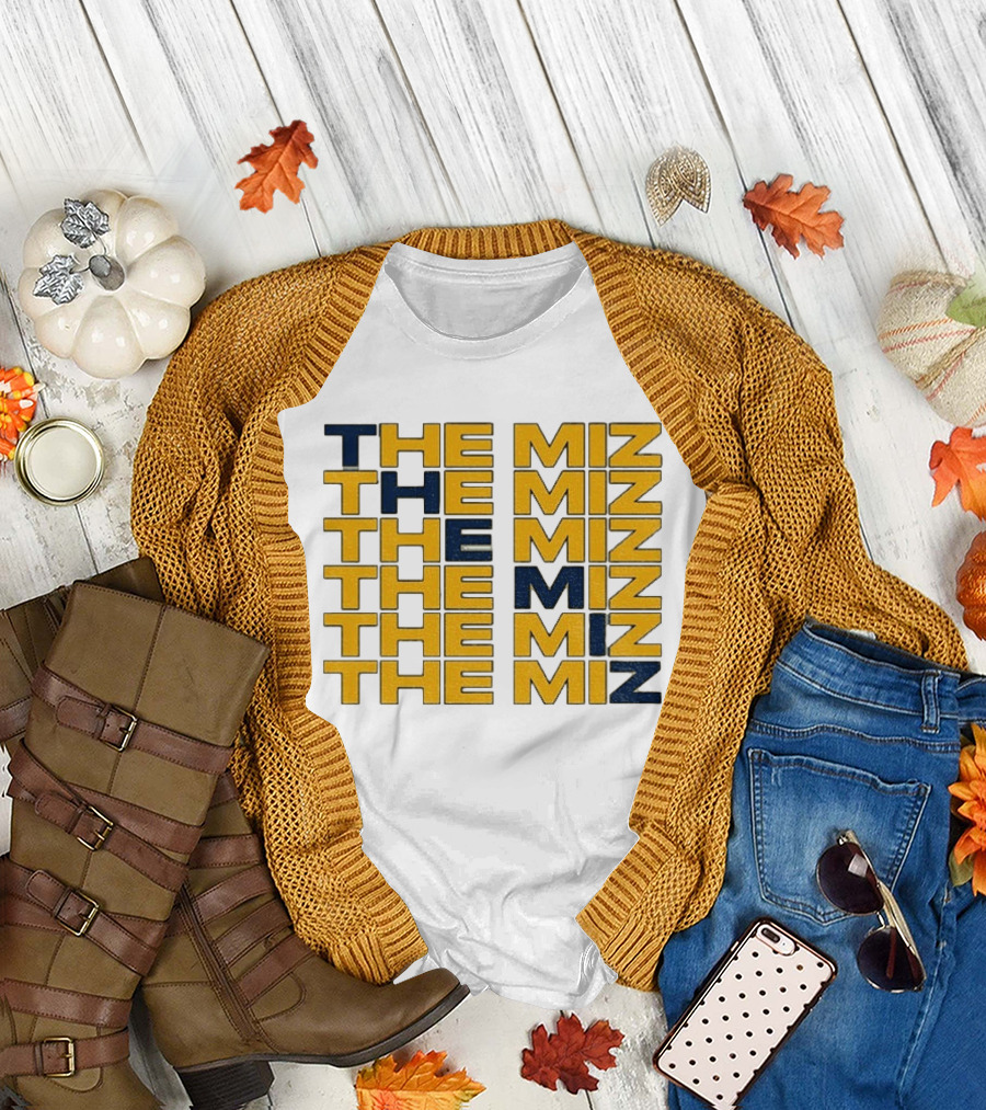 Jacob Misiorowski The Miz Milwaukee Baseball Stacked T-Shirt