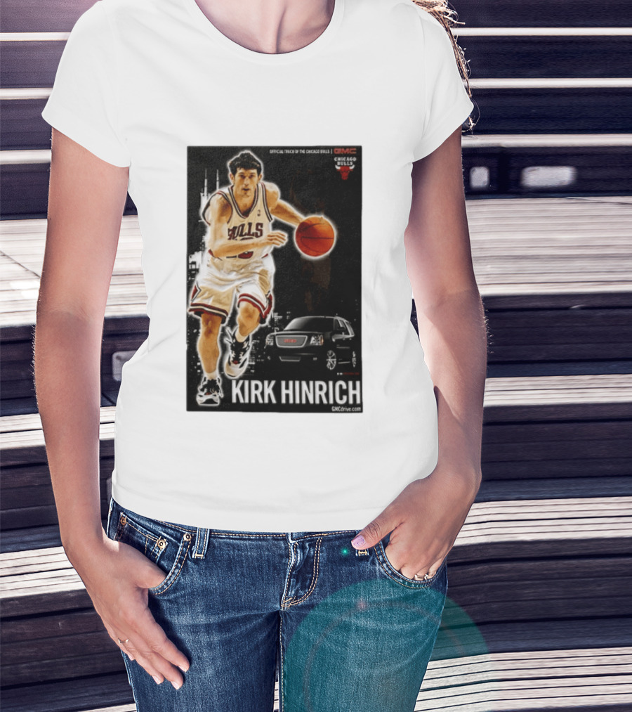 Kirk Hinrich Chicago Bulls GMC Basketball Action T-Shirt