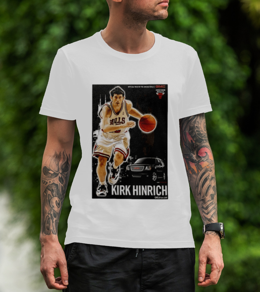 Kirk Hinrich Chicago Bulls GMC Basketball Action T-Shirt