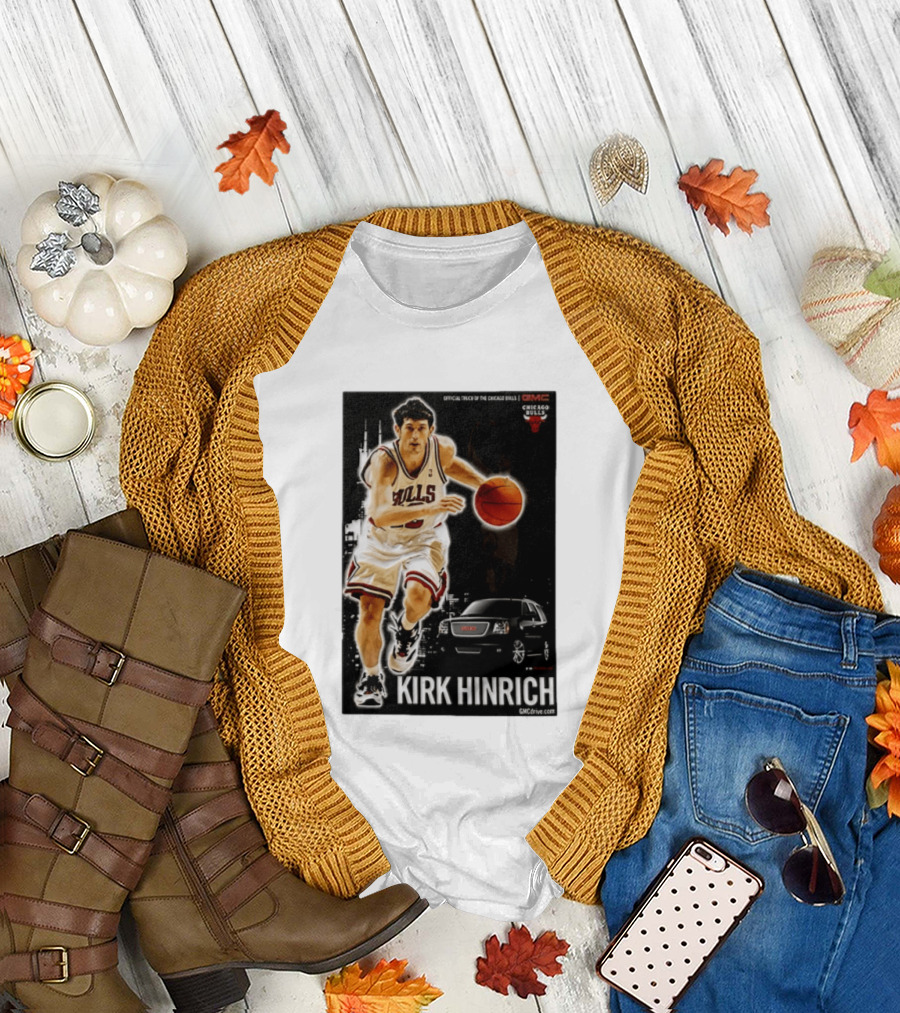 Kirk Hinrich Chicago Bulls GMC Basketball Action T-Shirt