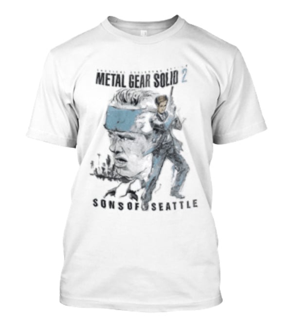 Metal Gear Solid 2 Tactical Espionage Action Sons Of Seattle Kelsey Grammer David Hyde Pierce T-Shirt