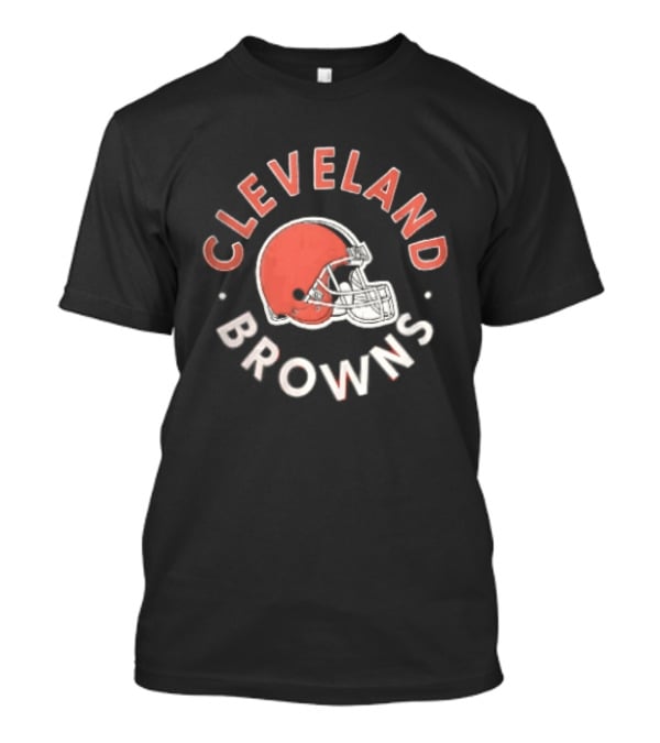 Cleveland Browns Football Helmet Team Fan T-Shirt