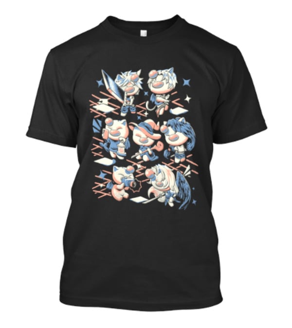 Final Fantasy Cosplay Contest Kupo Mog Moogle Characters T-Shirt