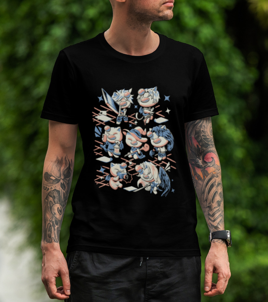 Final Fantasy Cosplay Contest Kupo Mog Moogle Characters T-Shirt