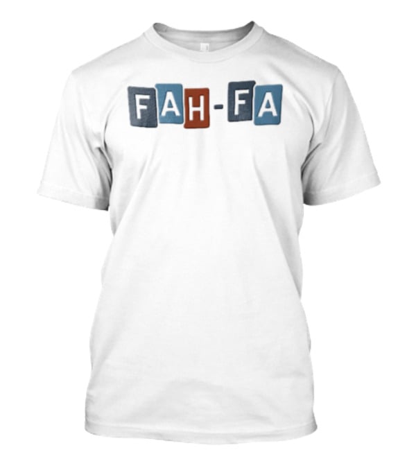The Audacity Fah Fa Series Block Style Retro Tiles T-Shirt