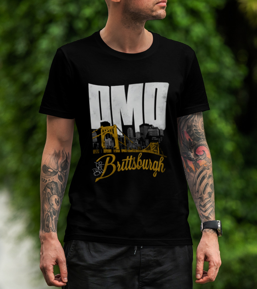 DMO Britt Baker Brittsburgh City Skyline Bridge T-Shirt