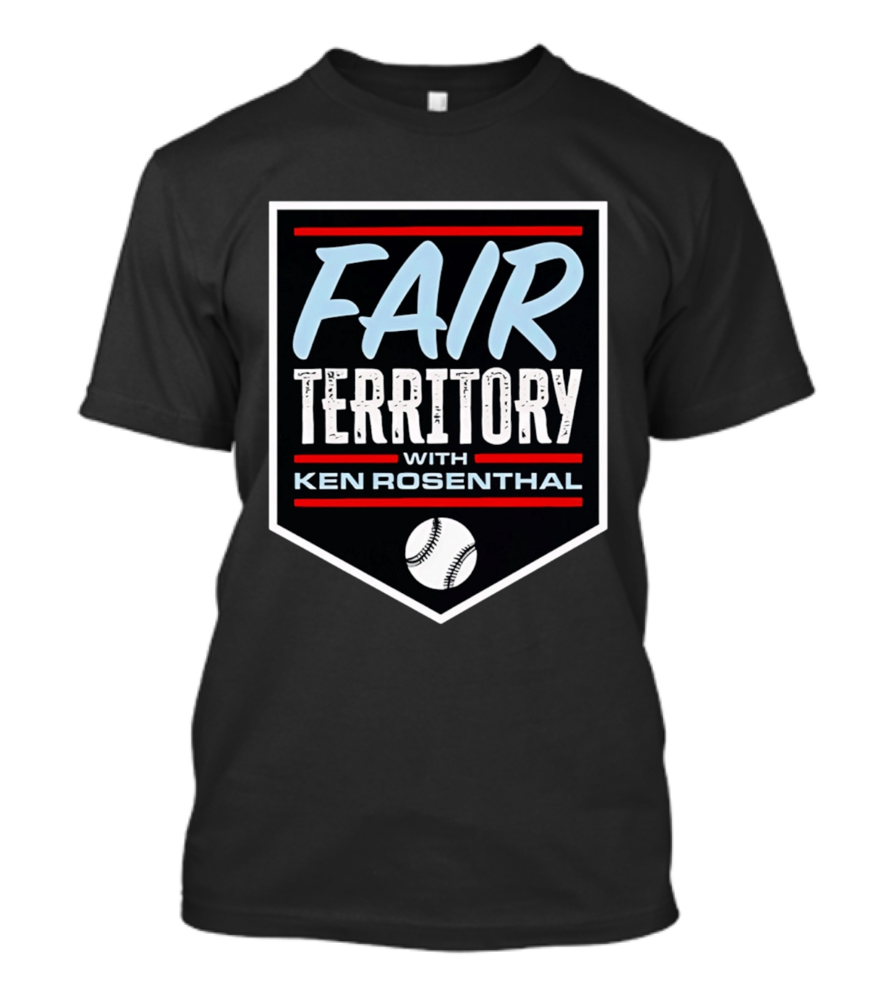 Fair Territory Ken Rosenthal Baseball T-Shirt