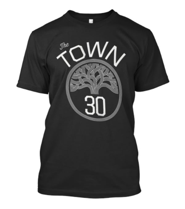 The Town 30 Oakland Basketball Tree T-Shirt