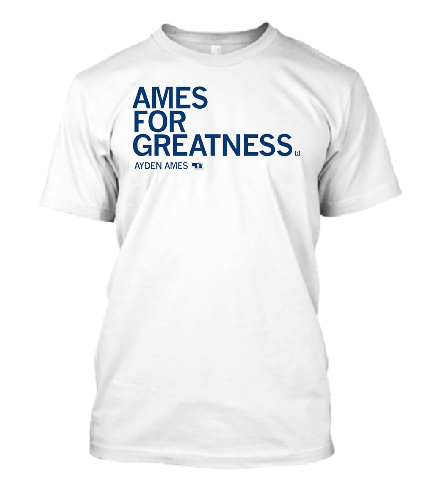 Ames For Greatness Ayden Ames Creighton Bluejays Number 9 T-Shirt