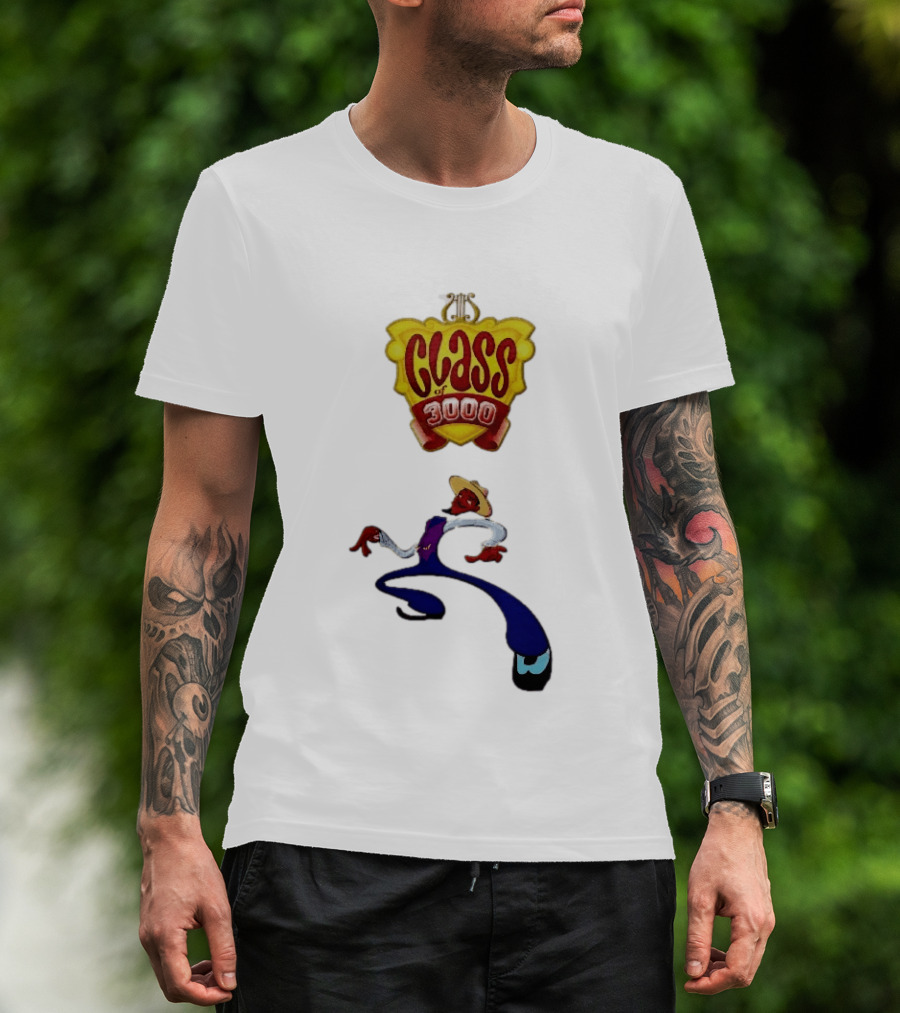 Class Of 3000 Cartoon 2015 Posing Straw Hat Vest T-Shirt
