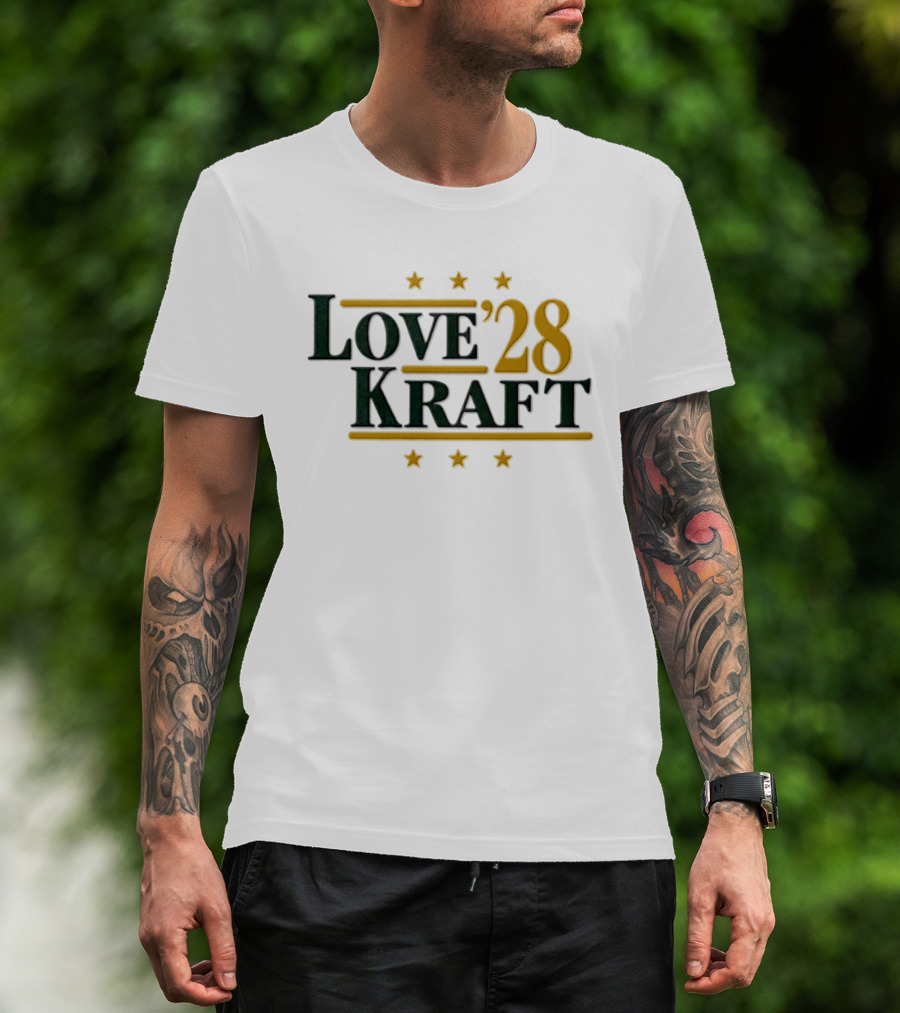 Love '28 Kraft Green Bay Packers T-Shirt