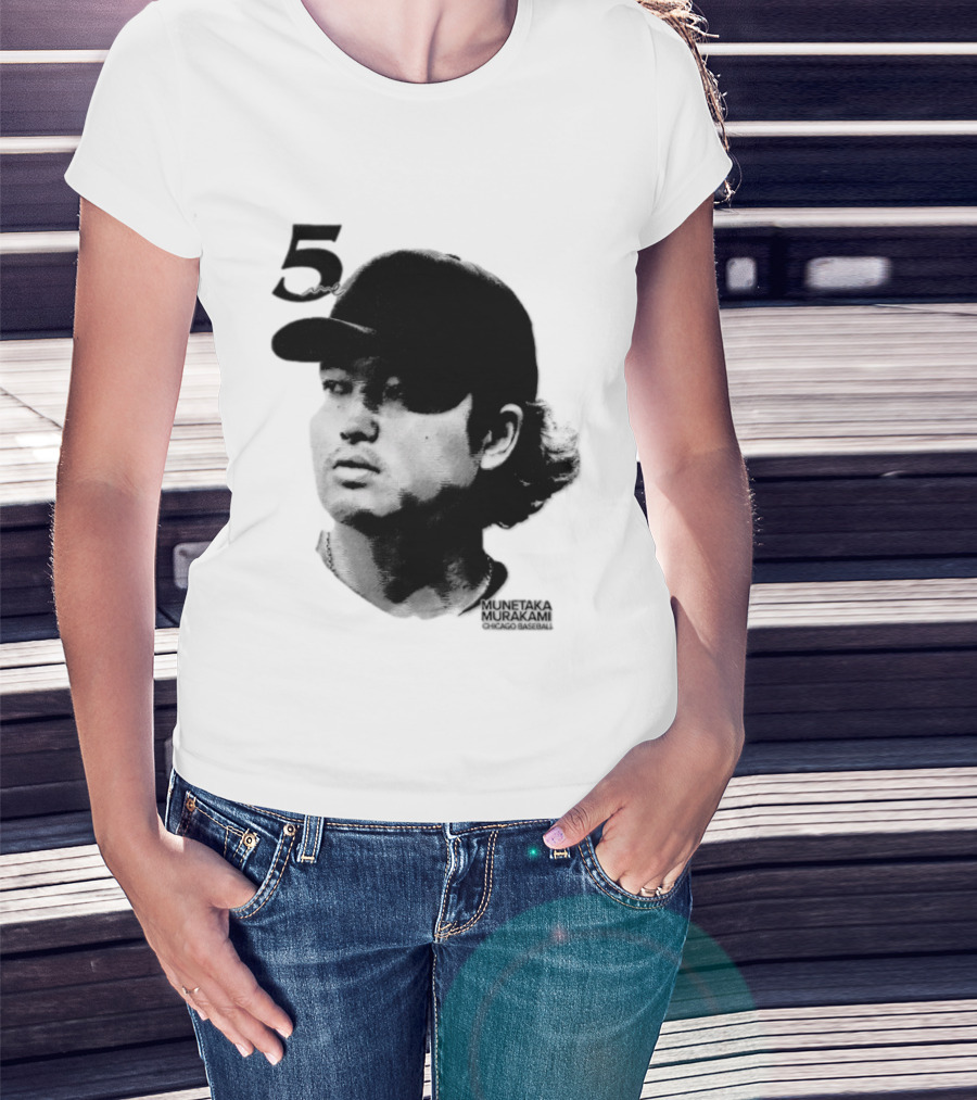 Munetaka Murakami Chicago Baseball Lineage Series 5 T-Shirt